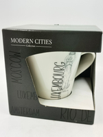 Кружка фарфоровая Modern Cities Luxembourg 300 мл (из Финляндии)