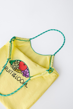 ZARA - FRUIT OF THE LOOM™ СУМКА-ТОУТ С ПРИНТОМ, ЖЕЛТЫЙ