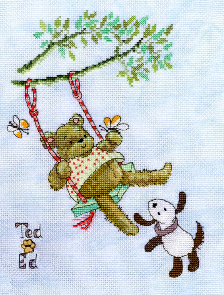 Набор для вышивания нитками Bothy Threads, Flying High (На седьмом небе), 19х25 см