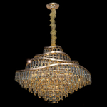 Citilux NAIAD CL315192 Люстра хрустальная подвесная Золото