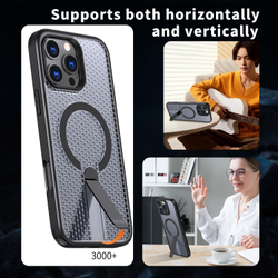 Прозрачный чехол Mesh Pro Magnetic Case для iPhone 16 Pro