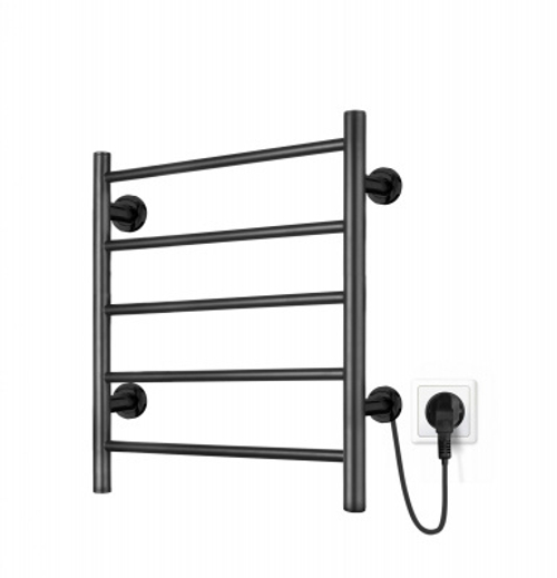 Полотенцесушитель I-TECH, JAZZ, 65W, 53*40, чёрный матовый I 05 322