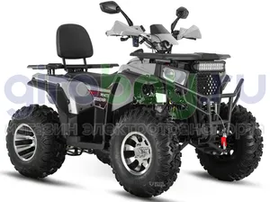 Бензиновый квадроцикл WHITE SIBERIA BARS 200CC PRO (Серый) фото №7