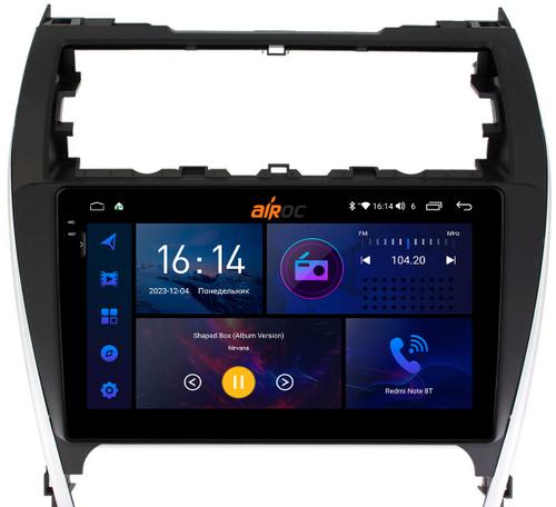 Магнитола для Toyota Camry 2011-2014 (USA) - AIROC 2K RI-1118U Android 12, Быстрая, QLed+2K, CarPlay, SIM-слот
