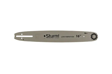 Пильная шина 16" Sturm! Паз 1,3мм, 0,325", 64 зв