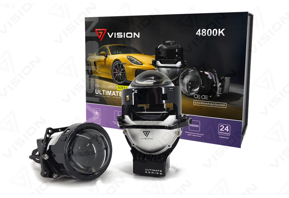 Vision Tri-Led Ultimate Series Soft 4800K 3,0" 12V