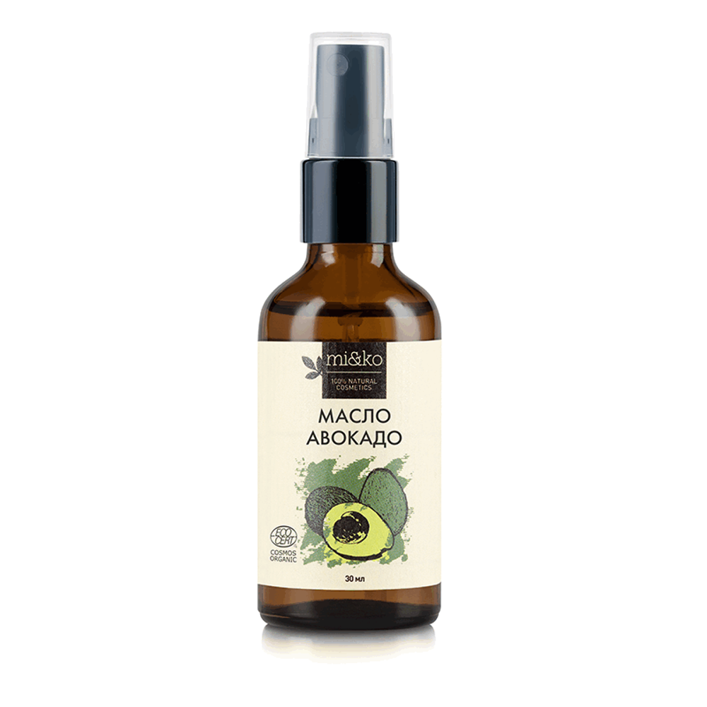 Авокадо масло нерафинированное 30 мл COSMOS ORGANIC (Mi&ko)