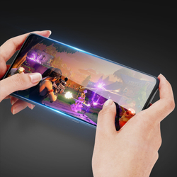 Закаленное стекло на экран для смартфона Infinix Smart 10 и Smart 10+, от Dux Ducis серия Full Screen Glass