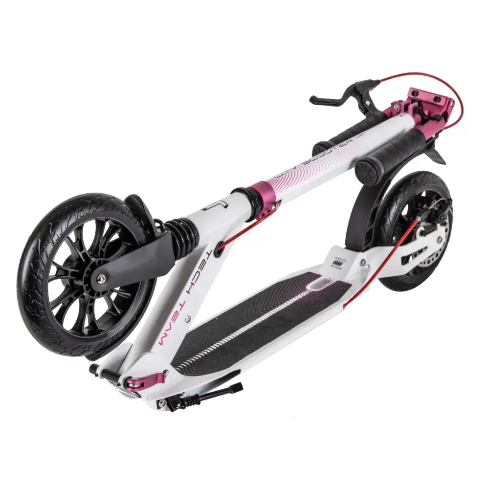 Самокат Tech Team City scooter Disk Brake pink 1/2 розовый