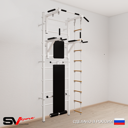Шведская стенка Sv Sport 582 (Турник стандарт/Брусья/Скамья/Лестница)