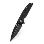 Нож туристический Bestech Fin сталь 14C28N, рукоять G10 черная