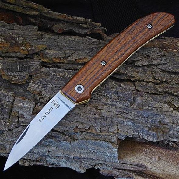 Цена наНож складной Massimo Fantoni Design, FAN/CUTFLBkBk, сталь CPM-S30V, рукоять Dweller Bocote wood