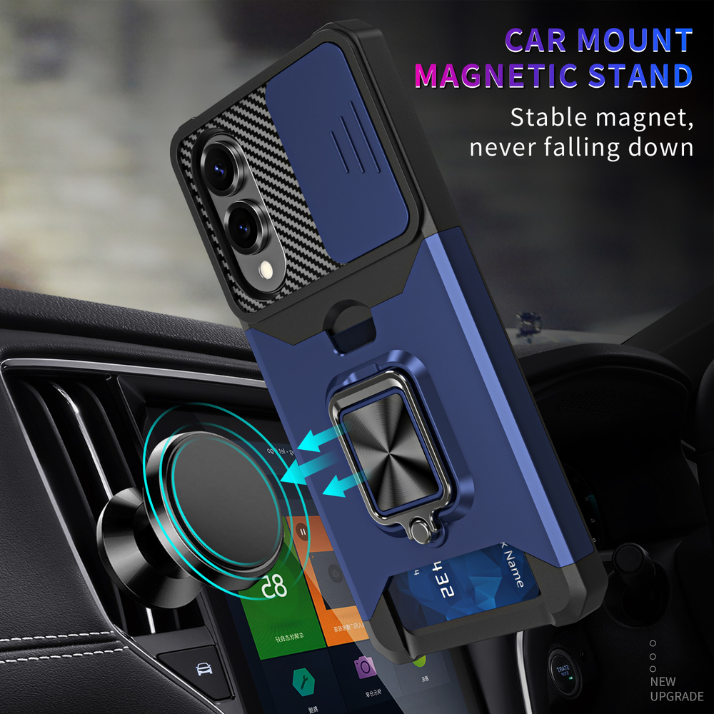 Противоударный чехол Сard Reader Case для Samsung Galaxy S25 Edge