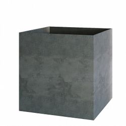 Кашпо CUBE SMOKEY BLUE 70x70x70
