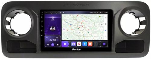Магнитола для Mercedes-Benz Sprinter 2018-2024+ (top) - Kuberg SF-1021-2 QLed, Android 12, Быстрая, CarPlay, 4G SIM-слот