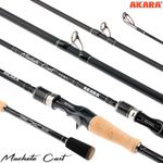 Спиннинг штекерный угольный Akara Machete Cast (17-45) MH
