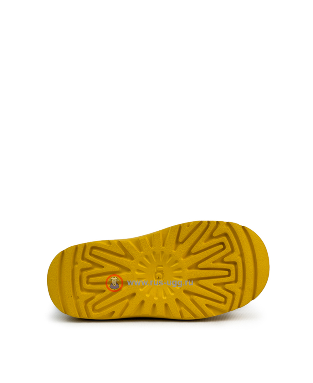 UGG KIDS MINI WEATHER HYBRID Black Leather Summer