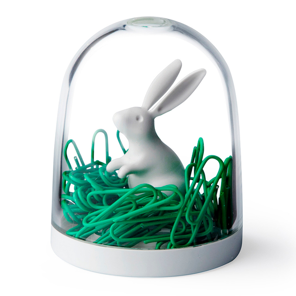 Держатель для скрепок Qualy Bunny in the field