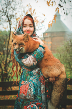 Лиса и Лебедь. Коломенское.