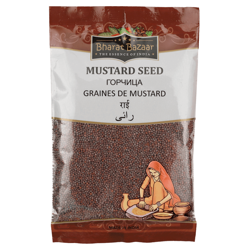 Bharat BAZAAR Mustard seeds Семена горчицы, 100 г