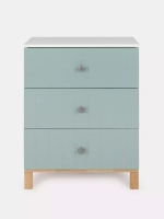 Комод RANT "BAMBOO" 64см 3 ящ. (арт.111) Light Green Коллекция White