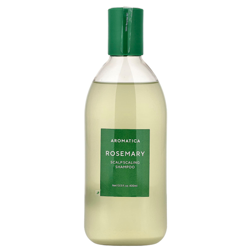 Aromatica, Шампунь для снятия чешуек и кожи головы, розмарин, 400 мл (13,5 жидк.)