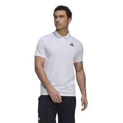 Мужское теннисное поло Adidas Club Pique - white/black