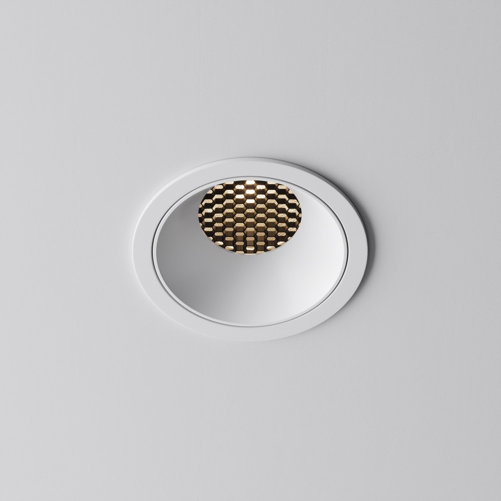 Встраиваемый светодиодный светильник Maytoni Alfa LED DL043-01-15W3K-RD-W-1