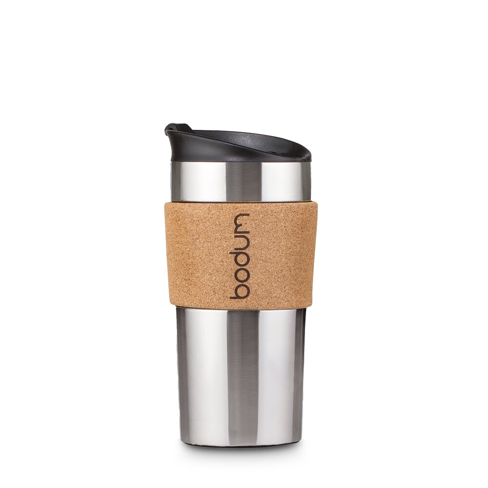 TRAVEL MUG CORK. Термокружка350мл