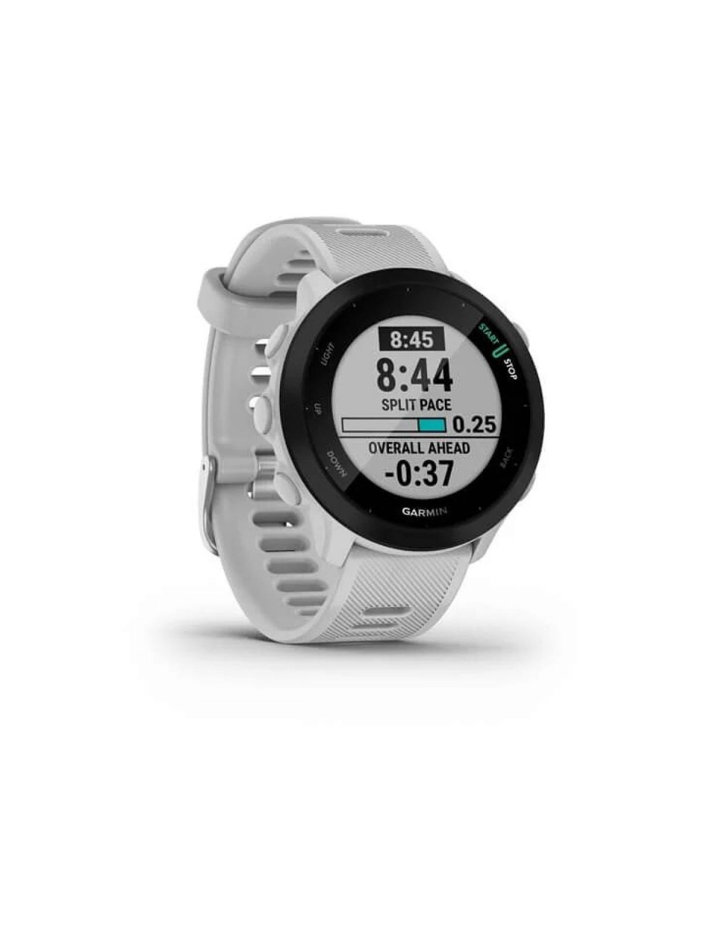 Garmin Forerunner 55 белые часы для бега с GPS и поддержкой планов тренировок Garmin Coach (010-02562-11)