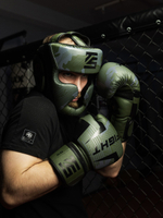 Перчатки для бокса Tomorrow Star Warrior Green Black