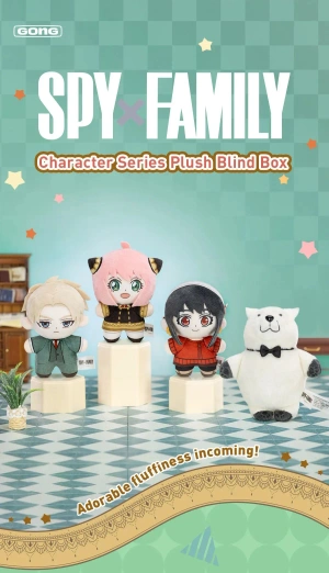 Случайная фигурка POP MART: SPY FAMILY Character Series Plush Doll