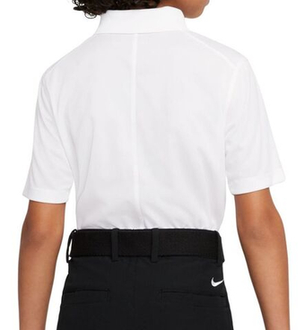 Футболка для мальчика теннисная Nike Dri-Fit Victory Golf Polo - белый