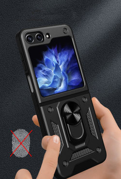 Чехол с кольцом Bumper Case для Samsung Galaxy Z Flip 6