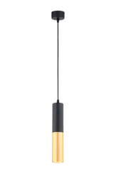 Светильник подвесной светодиодный Sfera Sveta 540RT SBK+SGD, 15 Вт, золотой и чёрный