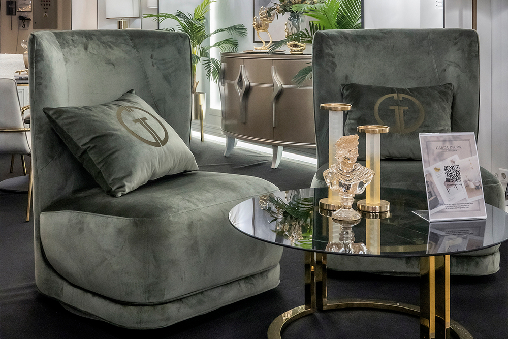 Кресло Garda Decor поворотное Грация(Grazia) 3 категория