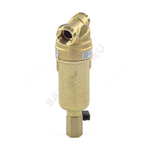 Фильтр сетчатый T-образный латунь Ду 15 Ру25 Тмакс=80 oC G1/2" НР FF06 с краном Honeywell-Braukmann FF06-1/2"AAM