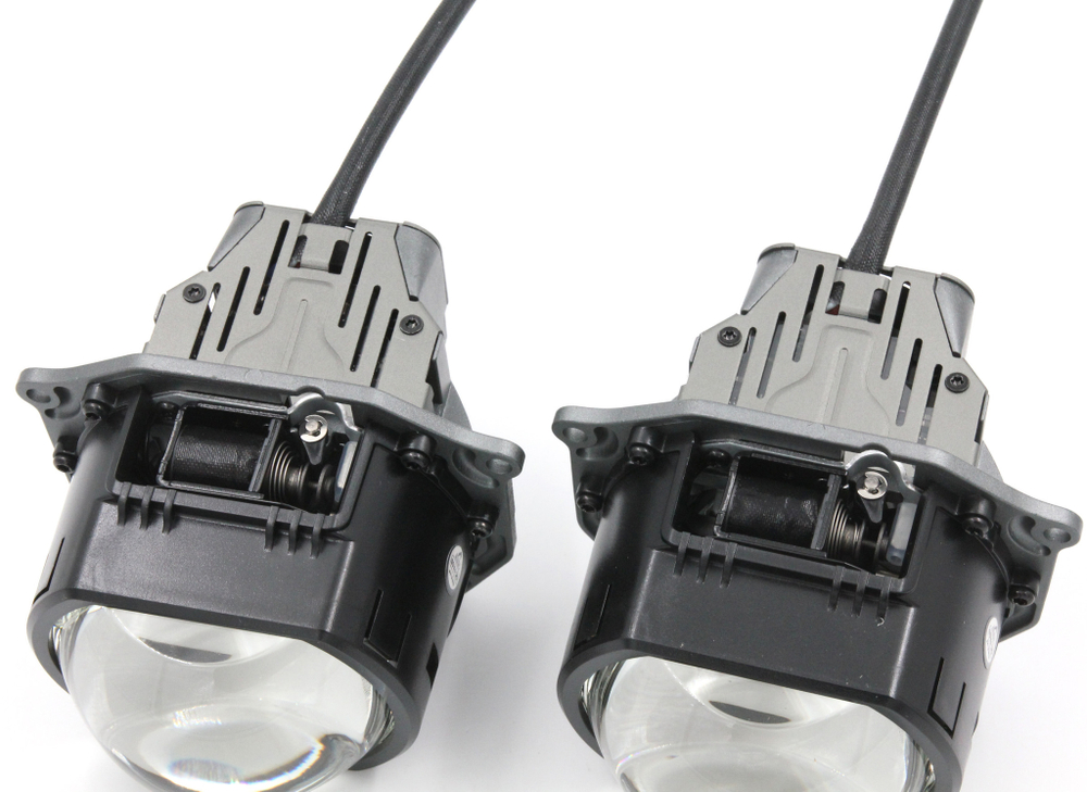 Билед модули Aozoom X5 (прямоугольные) 3.0 дюйма, 2 чипа, 5500K, 12V, 58W/66W крепление 3R (комплект, 2шт)