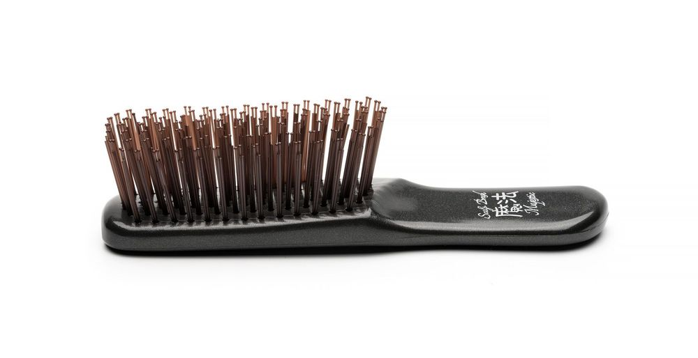 Расческа Majestic Scalp Brush графит (дорожная версия)