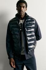 ЛЕГКИЙ СТЕГАНЫЙ ЖИЛЕТ WATER REPELLENT — ZARA