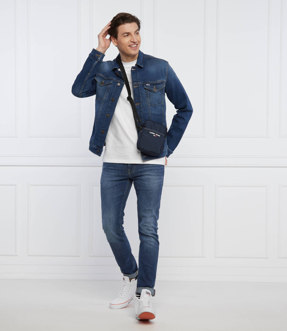 джинсовая куртка Tommy Jeans - голубой(DM0DM10244)