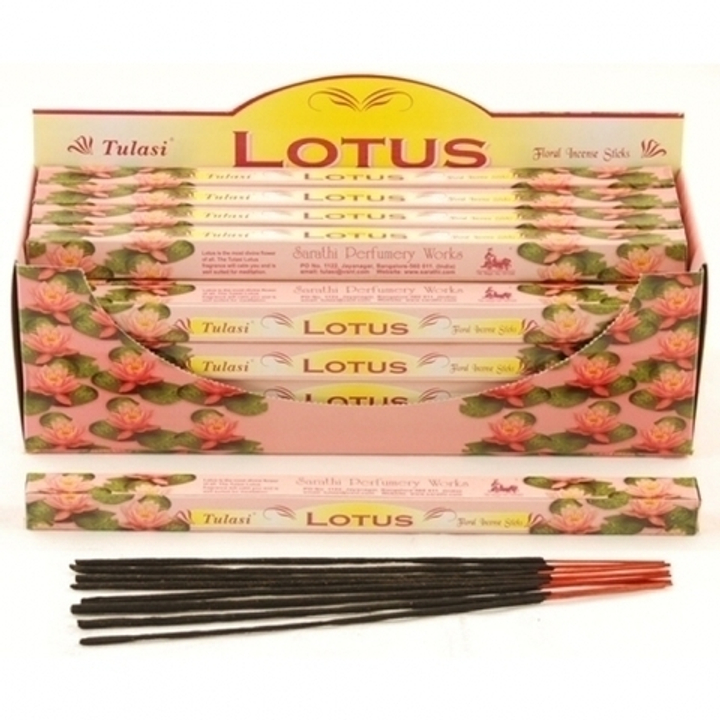Tulasi Lotus четырехгранник Благовоние Лотос