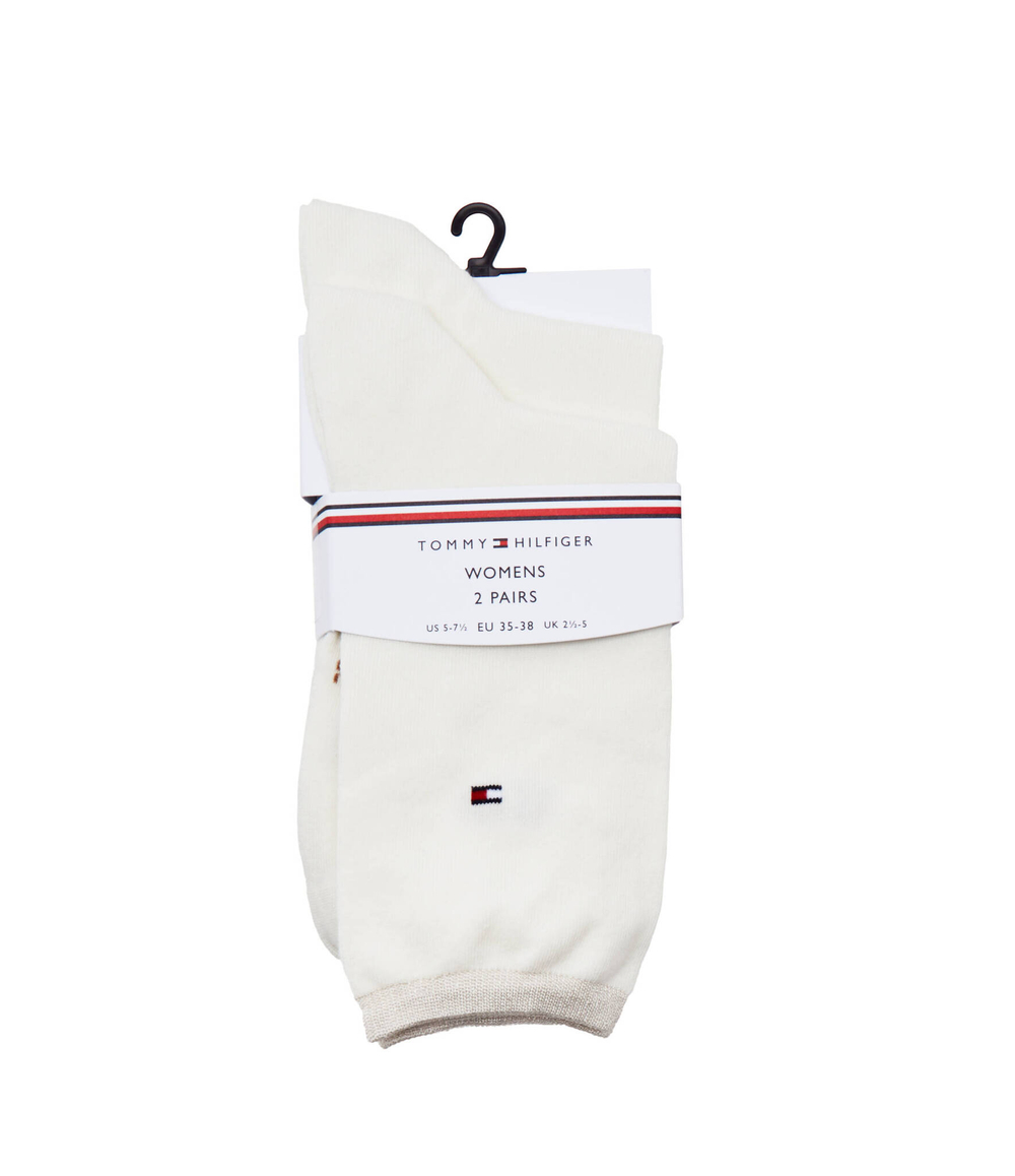 Носки 2 пары Tommy Hilfiger - кремовый(371221)