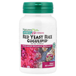 NaturesPlus, Herbal Actives, Gugulipid® из красного ферментированного риса, 60 веганских капсул