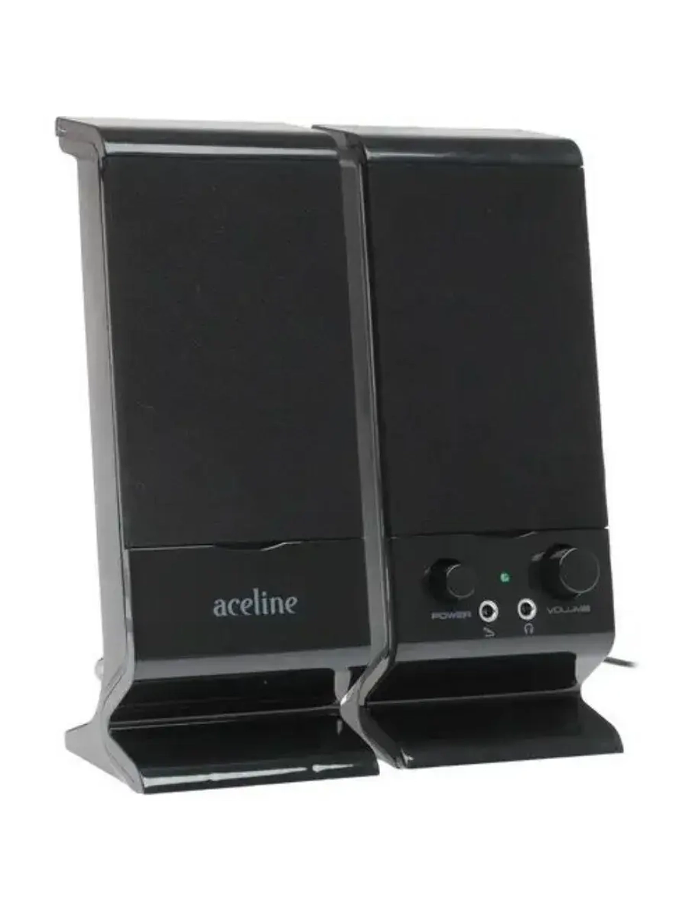 Колонки 2.0 ASP220 BLACK 2 Вт, питание от порта USB