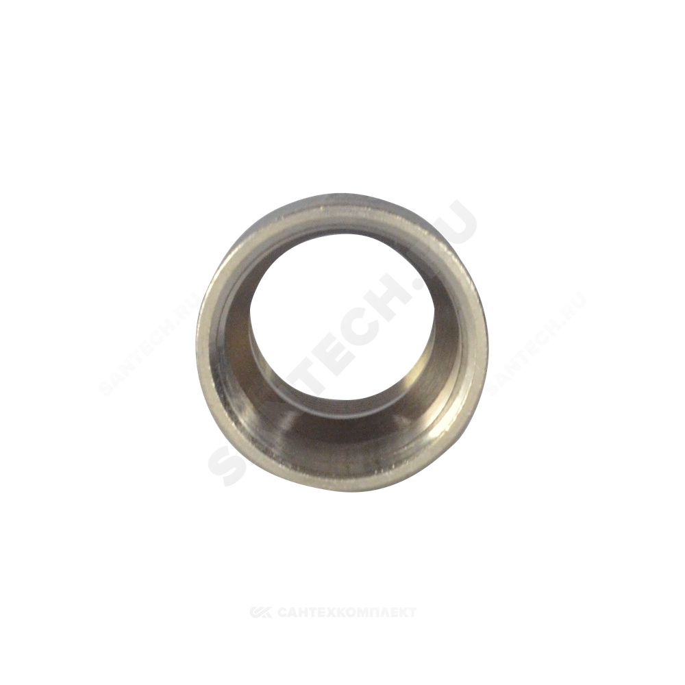 Муфта латунь никель переходная Ду 32х25 (1 1/4"х1") ВР/ВР SantechSystems
