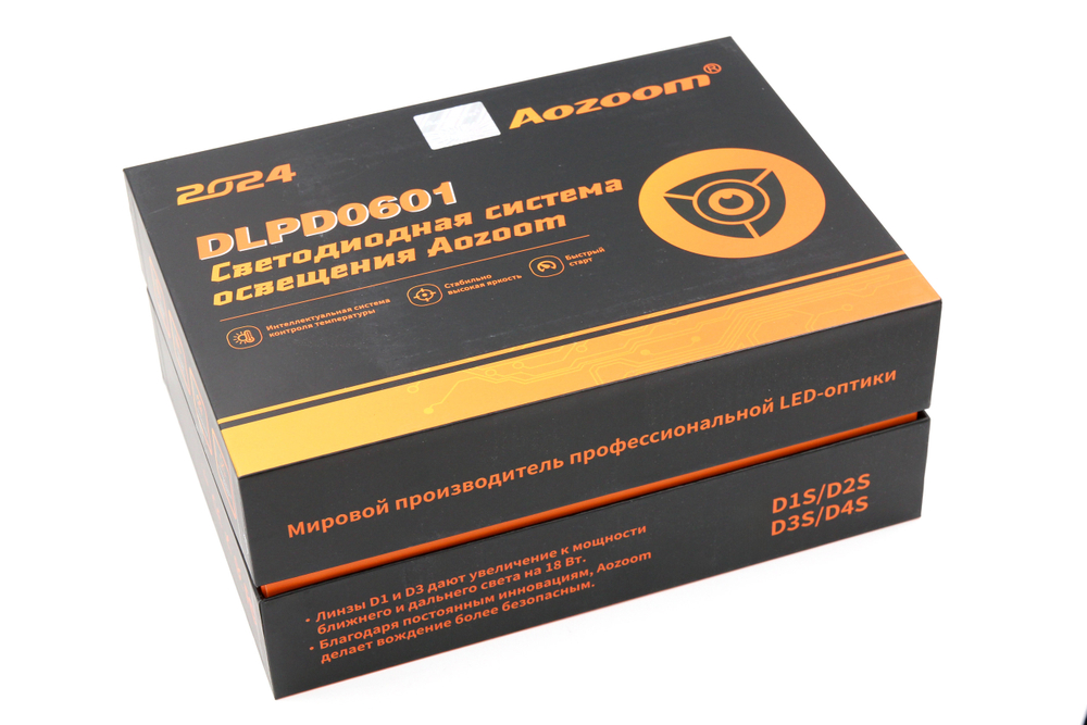 Билед модули Aozoom DLPD0601 (D3S/D4S) 3.0 дюйма, 2 чипа, 5500K, 72W/80W, крепление 3R (комплект, 2шт)