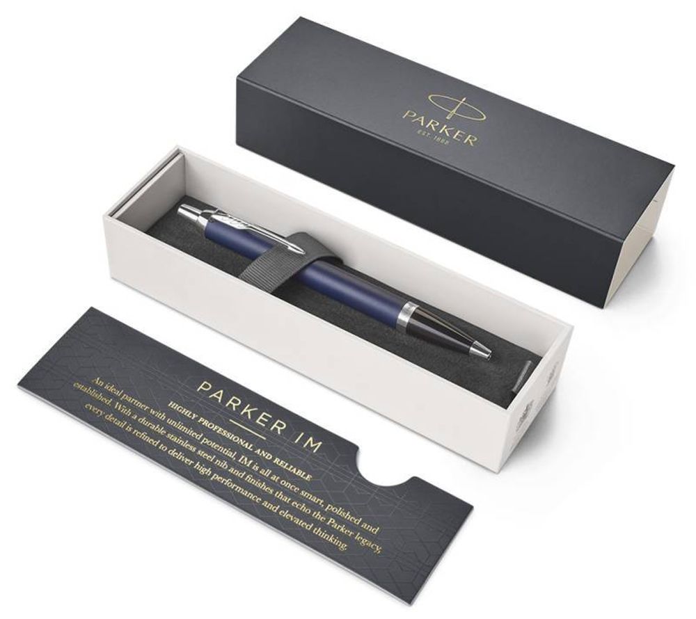Шариковая ручка Parker IM Core K321 Matte Blue CT Mblue (1931668)