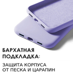 Мягкий Soft Touch чехол из силикона для GOOGLE PIXEL 8 PRO с бархатной подкладкой