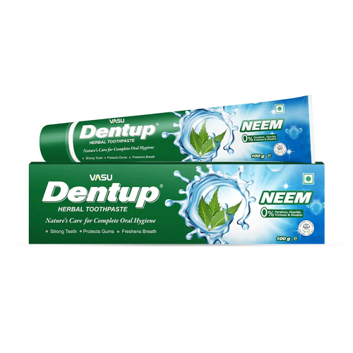 VASU Dentup Herbal Toothpaste - Neem Зубная паста Дентап с Нимом 100г